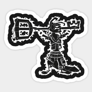 Daxters Kingdom (white) Sticker